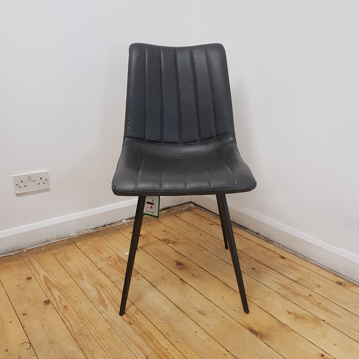 Dark Grey Dining Chair