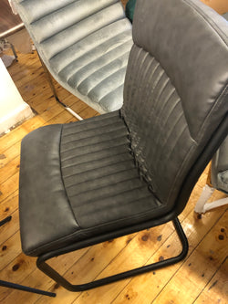 Large leather office chair