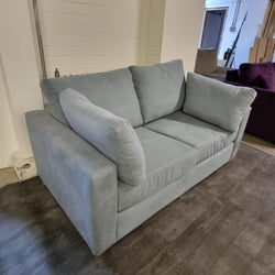 Grey/Blue Willow and Hall Sofa-bed